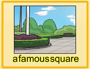 a famous square
