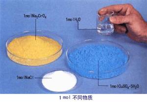 1 mol不同物质
