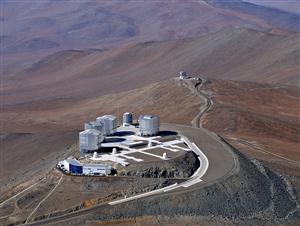 阿塔卡马沙漠中的天文台