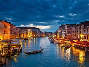 意大利的威尼斯城