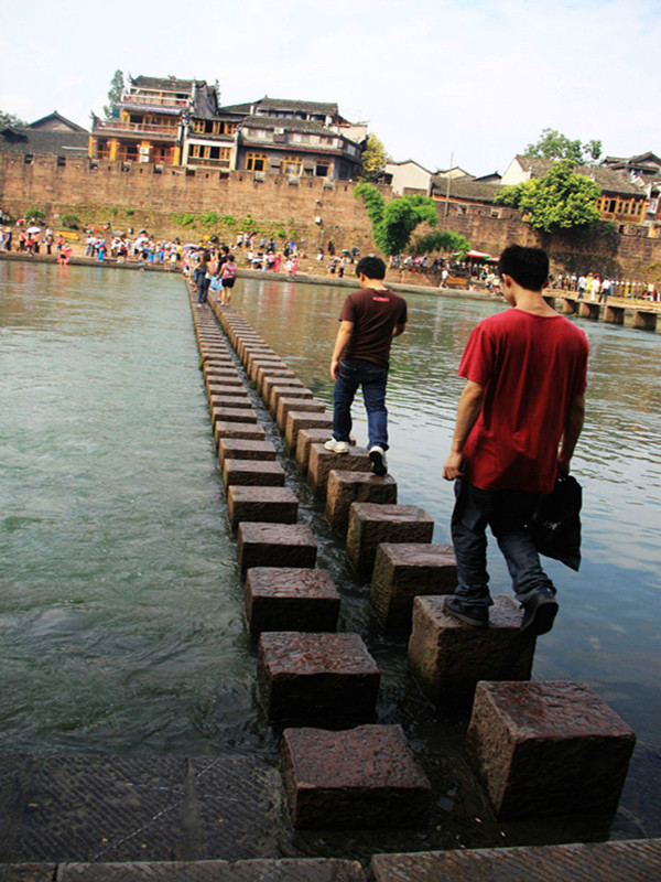 搭石 风景图片图片