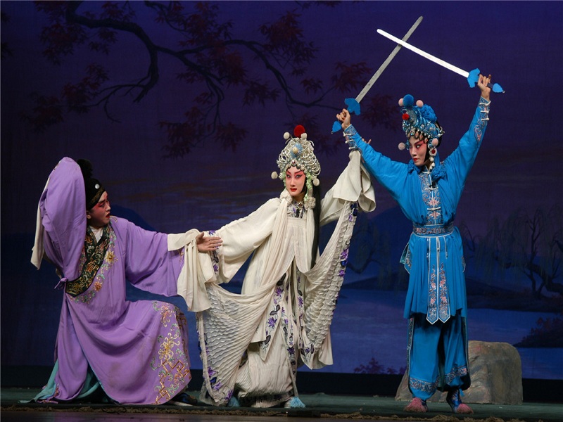 《白蛇传》剧照&nbsp;语文 四年级下册(湘教版)